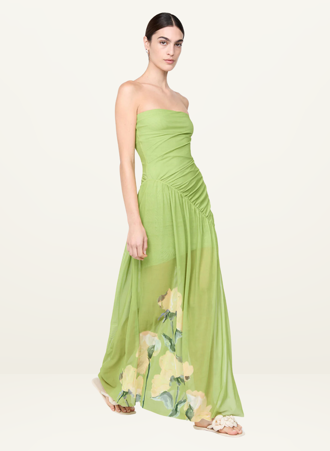 Bec + Bridge Citrina Strapless Dress in Aniya