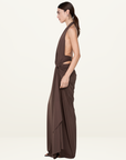 Bec + Bridge Clementine Twist Dress in Milk Chocolate