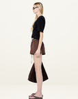 Bec + Bridge Cyprus Twist Tee in BLACK