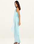 Bec + Bridge Danka Asym Maxi Dress in Turquoise