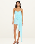 Bec + Bridge Danka Strapless Mini Dress in Turquoise