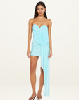 Bec + Bridge Danka Strapless Mini Dress in Turquoise