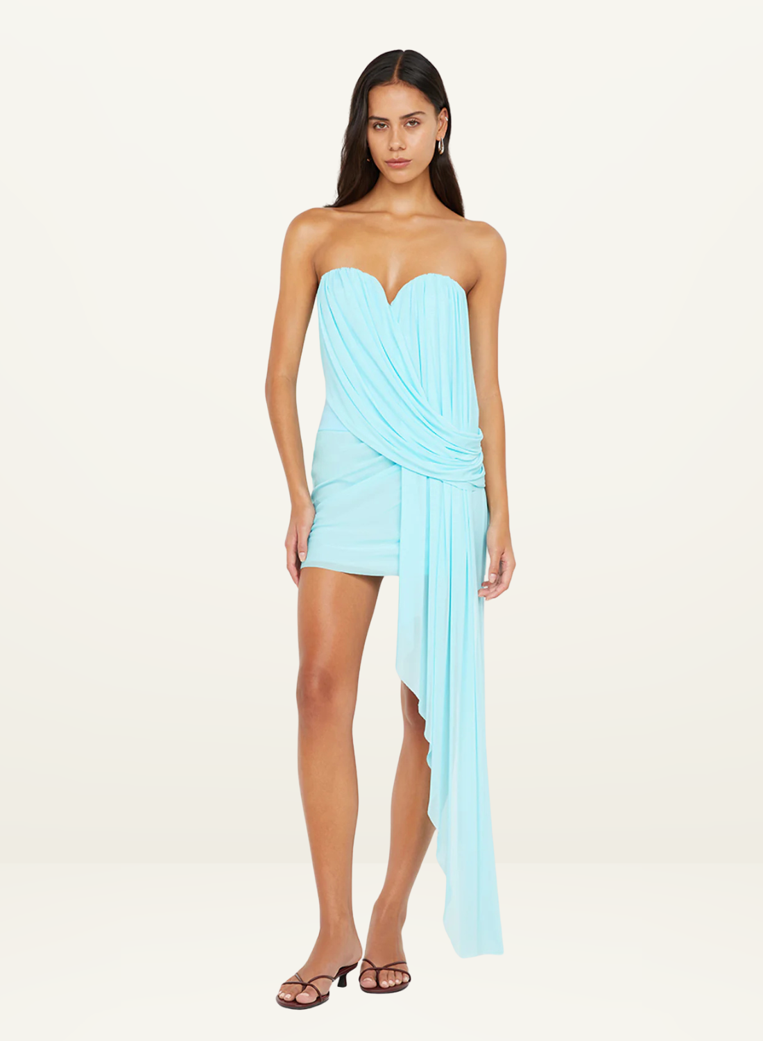 Bec + Bridge Danka Strapless Mini Dress in Turquoise