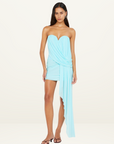 Bec + Bridge Danka Strapless Mini Dress in Turquoise