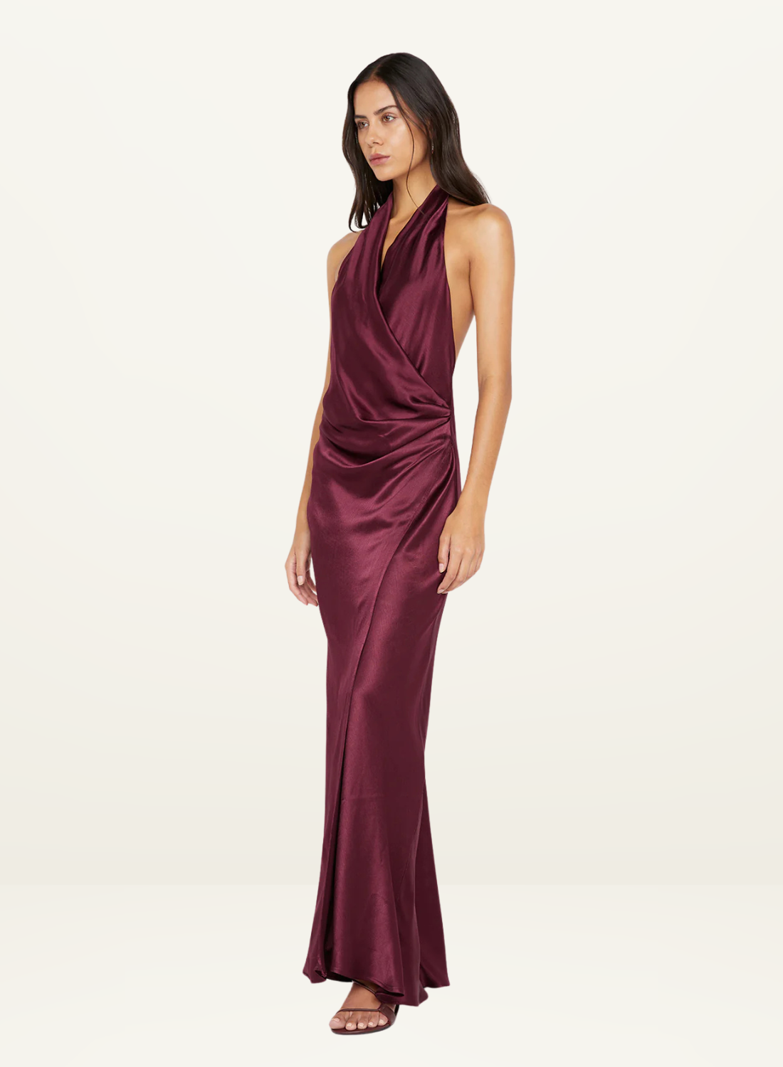 Bec + Bridge Elisia Wrap Maxi Dress in PLUM // LAST ONE - SIZE 12