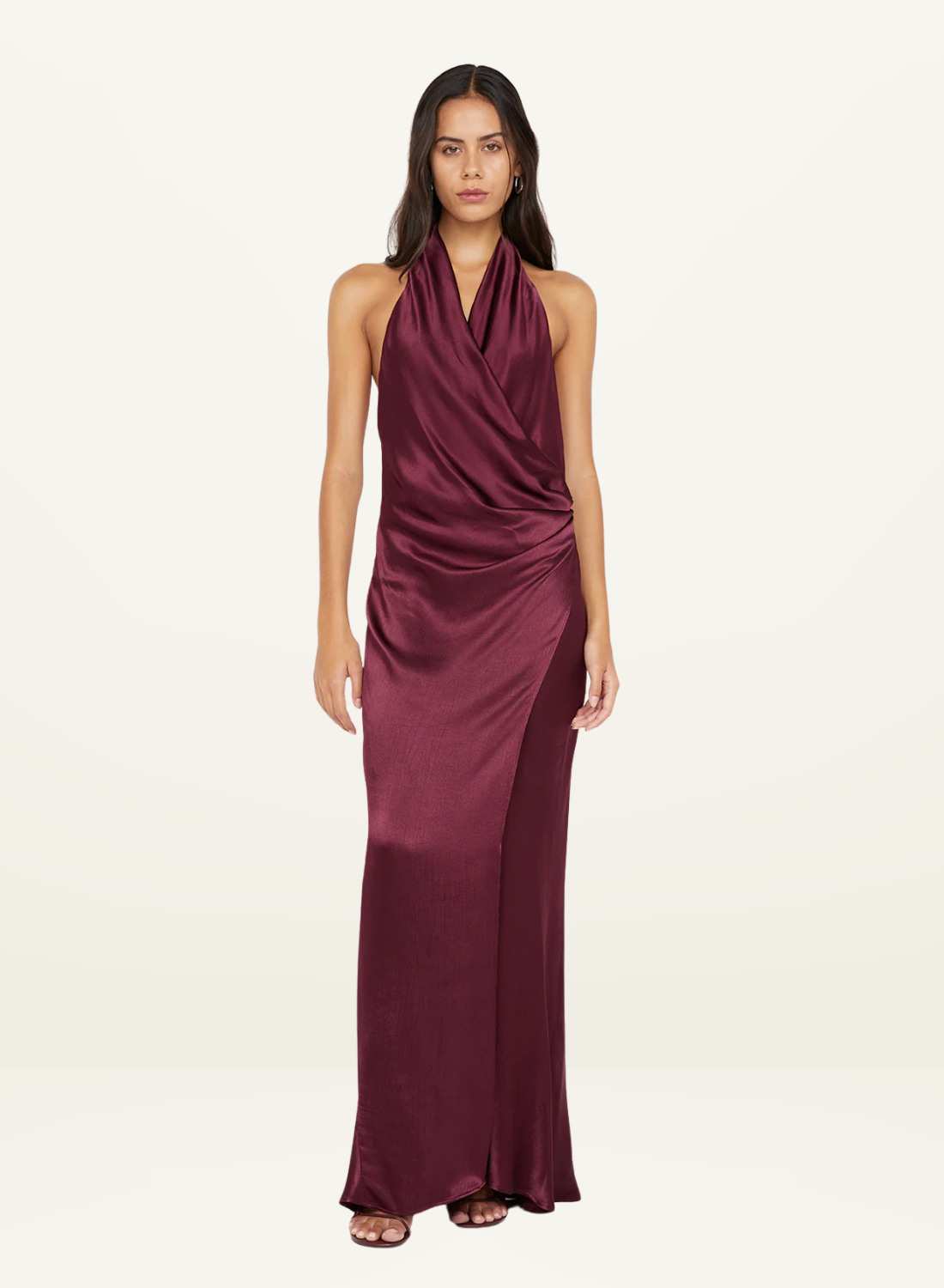 Bec + Bridge Elisia Wrap Maxi Dress in PLUM // LAST ONE - SIZE 12