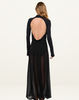 Bec + Bridge Flippia Maxi Skirt in BLACK