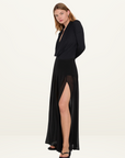 Bec + Bridge Flippia Maxi Skirt in BLACK