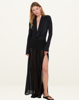 Bec + Bridge Flippia Maxi Skirt in BLACK