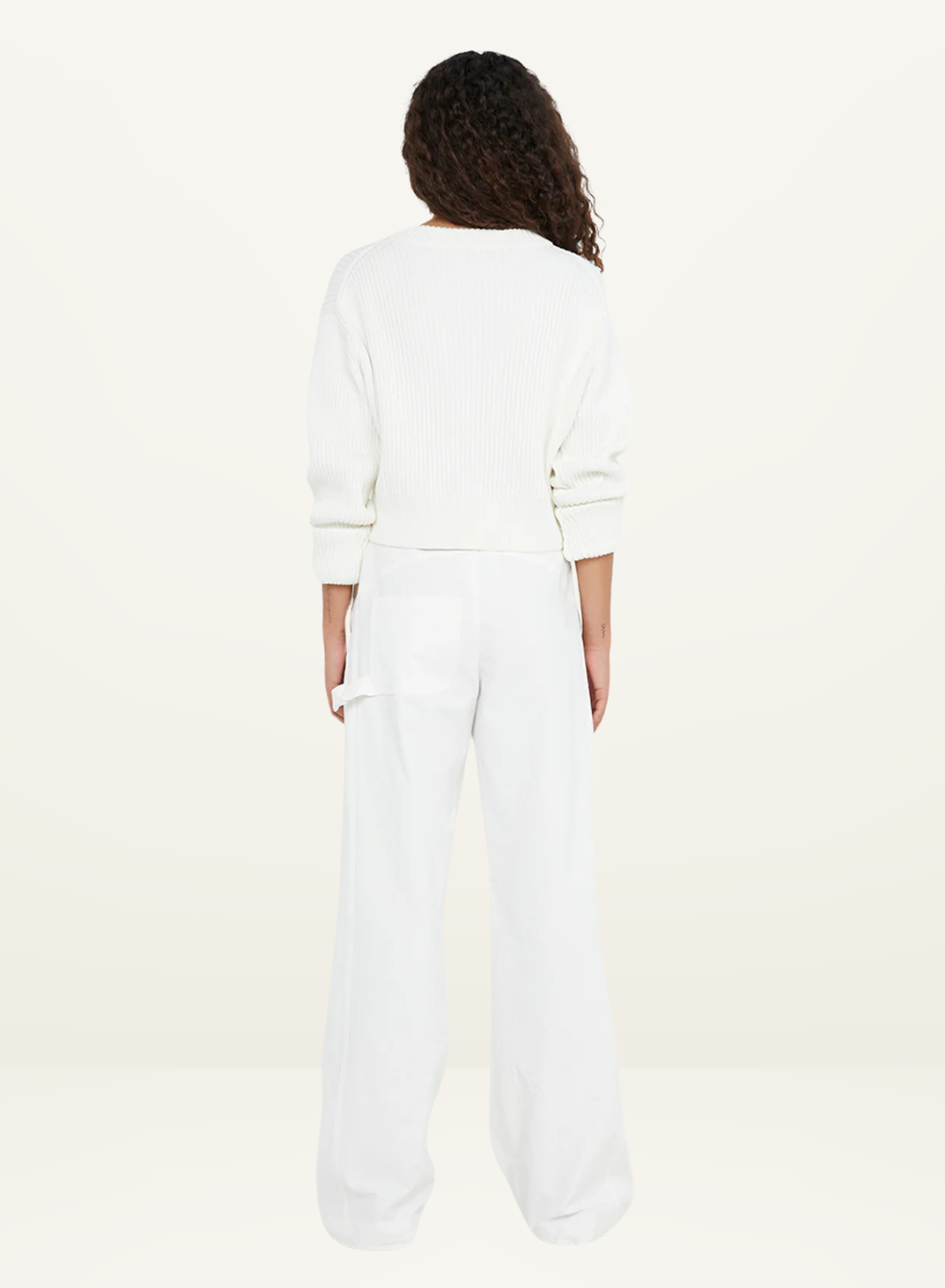 Bec + Bridge Hannah Jumper in WHITE
