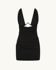 Bec + Bridge Henley Mini Dress in Black