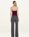 Bec + Bridge Ione Halter Top in Plum