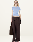 Bec + Bridge Melrose Baby Tee in Chambray Blue