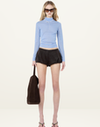 Bec + Bridge Melrose Skivvy in Chambray Blue