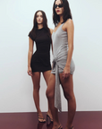 Bec + Bridge Nessie Mini Dress in CHOCOLATE