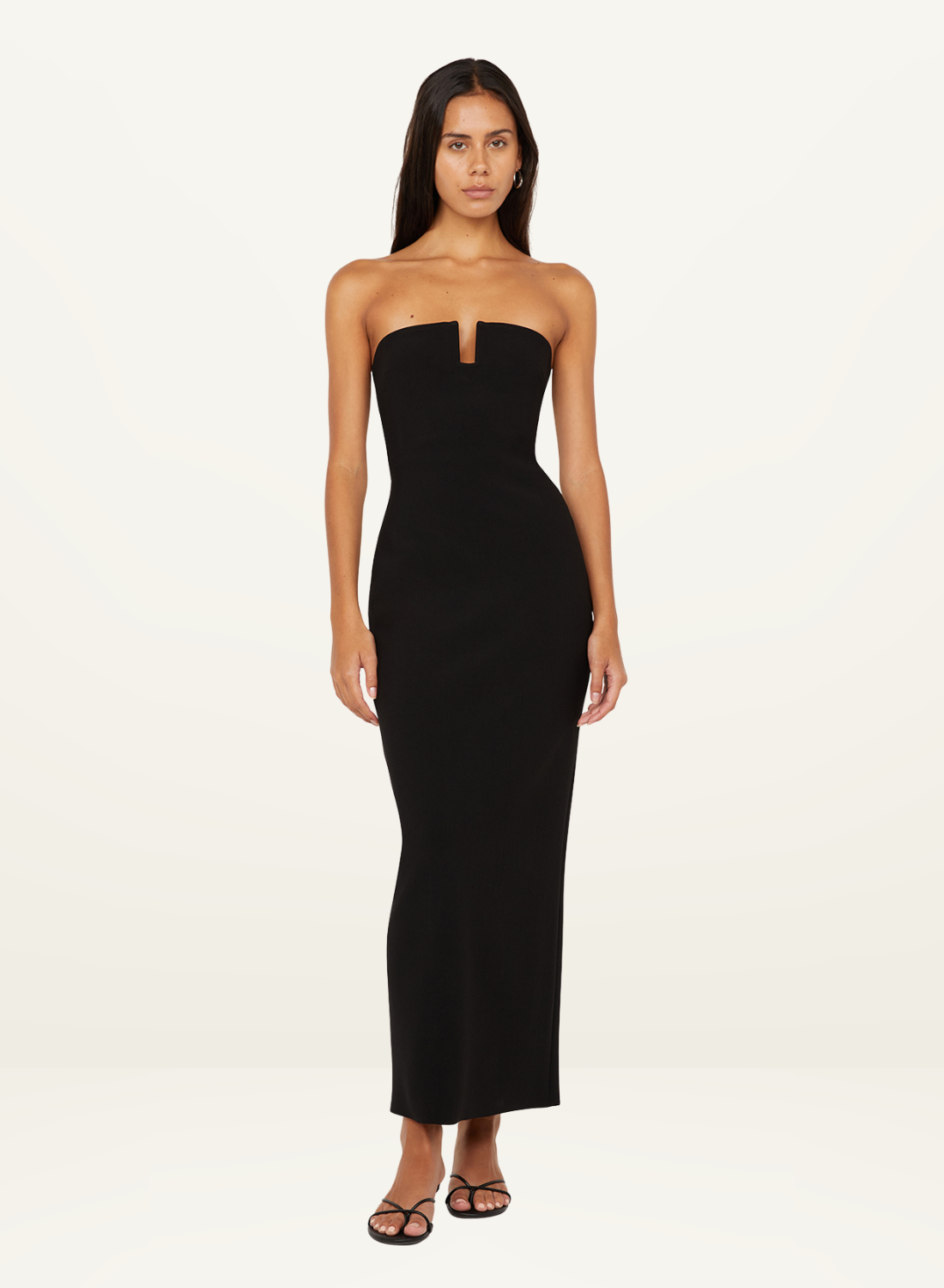 Bec + Bridge Rafi Strapless Dress in BLACK