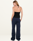 Bec + Bridge Sian Pant in INK & BLACK