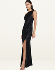 Bec + Bridge Sol Asym Dress in Black // LAST ONE SIZE 12