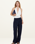 Bec + Bridge Sonnie Halter Top in WHITE