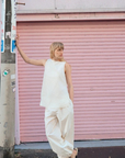 Blanca Yan Top in Cream