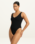 Bond-Eye Mara One Piece in BLACK
