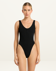Bond-Eye Mara One Piece in BLACK