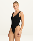 Bond-Eye Mara One Piece in BLACK