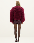 Bubish Georgina Jacket in Cherry Red