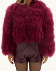 Bubish Georgina Jacket in Cherry Red