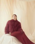 Bubish Georgina Jacket in Cherry Red