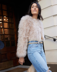 Bubish Manhattan Jacket BLUSH // LAST ONE SIZE S/M