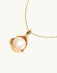 By Charlotte A Place To Dream Pearl Necklace in GOLD