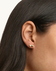 By Charlotte Always By Your Side Stud Earrings in GOLD