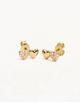 By Charlotte Always By Your Side Stud Earrings in GOLD