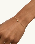 By Charlotte Blooming Hearts Bracelet in GOLD