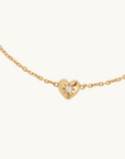 By Charlotte Blooming Hearts Bracelet in GOLD