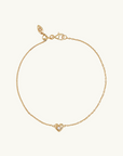 By Charlotte Blooming Hearts Bracelet in GOLD