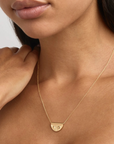 By Charlotte Blooming Together Lotus Necklace in GOLD