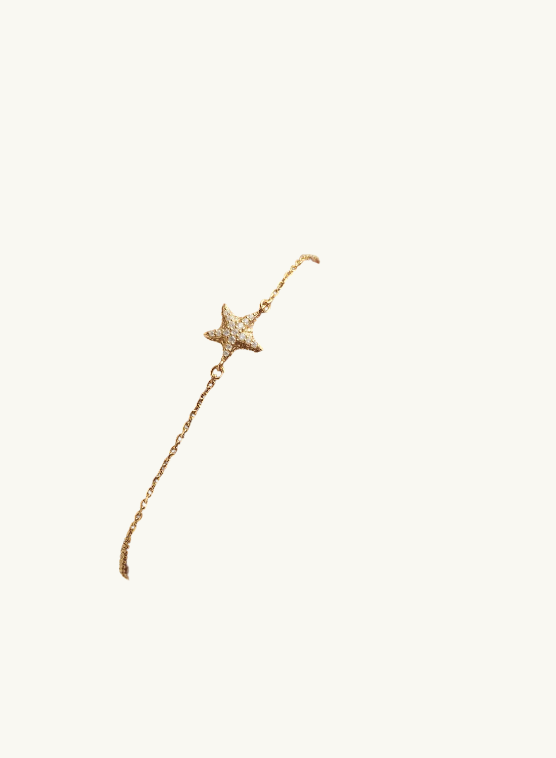 By Charlotte By The Sea Starfish Bracelet in GOLD