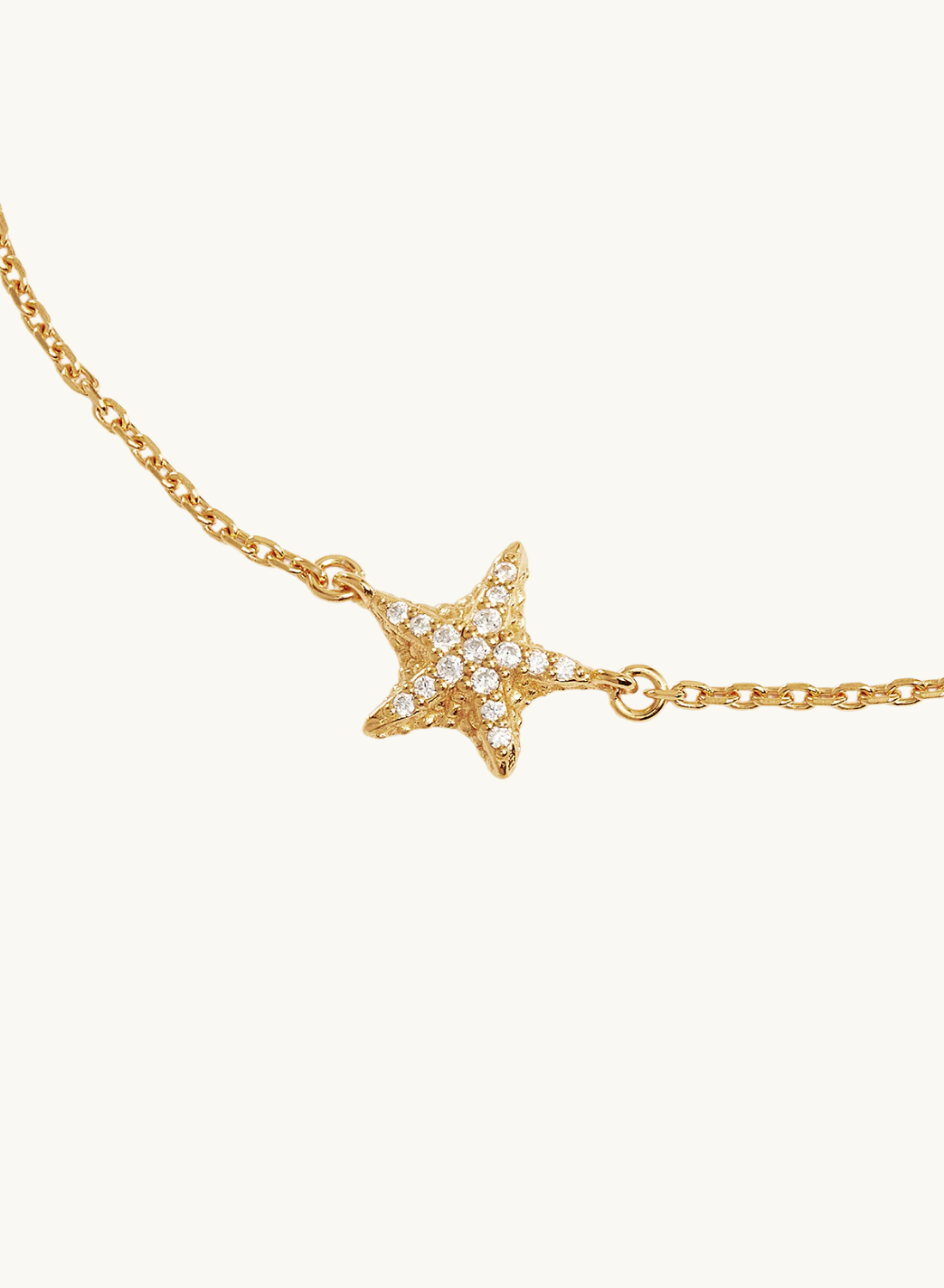 By Charlotte By The Sea Starfish Bracelet in GOLD