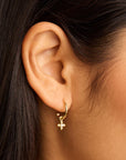 By Charlotte Live In Light Hoop Earrings in GOLD