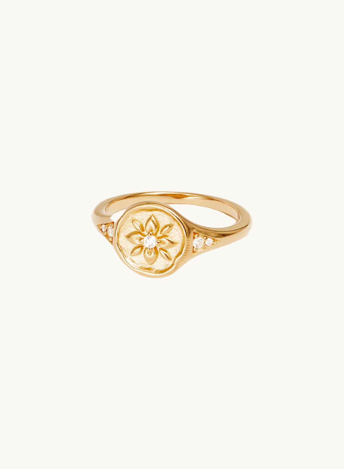By Charlotte Live In Love Ring in GOLD