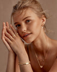Live In Peace Lotus Necklace GOLD By Charlotte-By Charlotte-Frolic Girls