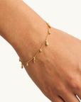 By Charlotte Live in Grace Bracelet in GOLD