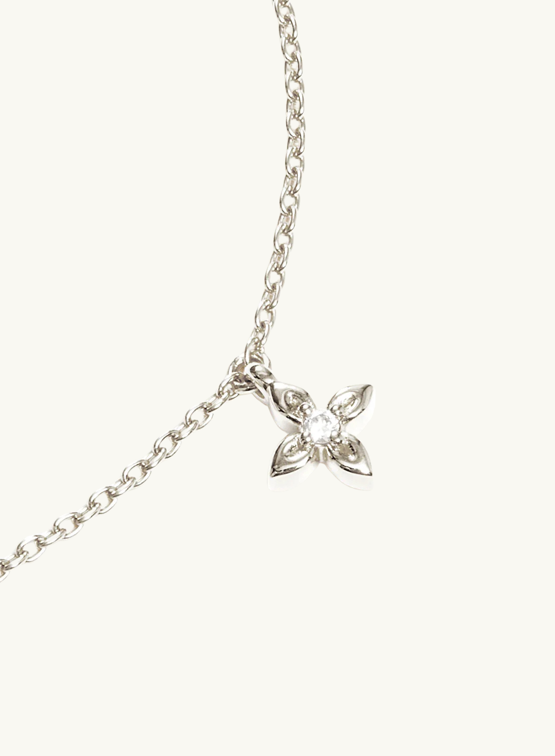 By Charlotte Live in Peace Bracelet in SILVER
