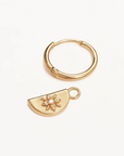 By Charlotte Lotus Hoops in GOLD