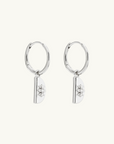 By Charlotte Lotus Hoops in SILVER