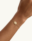 By Charlotte Love You To The Moon and Back Bracelet in GOLD