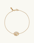 By Charlotte Love You To The Moon and Back Bracelet in GOLD