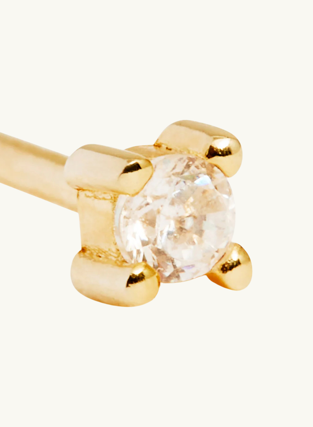 By Charlotte Pure Light Stud Earrings in GOLD